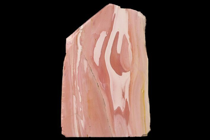 Polished Pink Opal Slab - Western Australia #152108